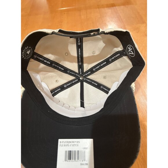 NEW Arizona Diamondbacks '47 Adjustable Baseball Cap Rope Trim - Picture 4 of 4